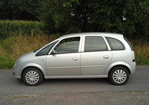 Opel Meriva cena 13800 przebieg: 187000, rok produkcji 2008 z Działoszyn małe 529